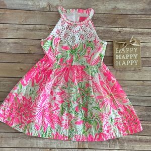 Lily Pulitzer Youth Size 10 halter Dress